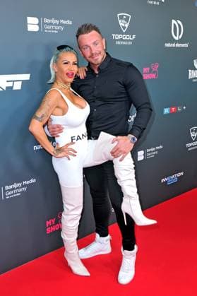 The Ultimate Hype Ginger Costello Wollersheim and Lukas on the occasion of the martial arts event The Ultimate Hype on 04 10 2025 in the Rudolf Weber Arena Oberhausen 20251004MWI088764