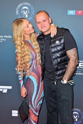 The Ultimate Hype Jenny Elvers and Paul Jolig on the occasion of the martial arts event The Ultimate Hype on 04 10 2025 in the Rudolf Weber Arena Oberhausen 20251004MWI088975