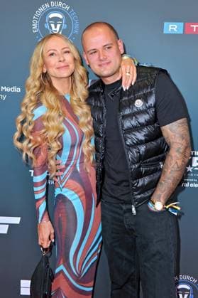 The Ultimate Hype Jenny Elvers and Paul Jolig on the occasion of the martial arts event The Ultimate Hype on 04 10 2025 in the Rudolf Weber Arena Oberhausen 20251004MWI088976