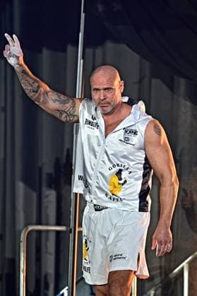 The Ultimate Hype Thorsten Legat on the occasion of the martial arts event The Ultimate Hype on 04 10 2025 in the Rudolf Weber Arena Oberhausen 20251004MWI088528