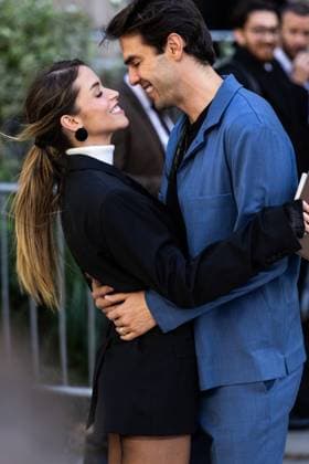 Kaka et sa femme Carol Dias quittent le défilé Hermès Collection Femme Prêt à Porter Printemps Eté 2026 lors de la Fashion Week de Paris PFW le 4 octobre 2025 Julien Sarkissian Bestimage Kaka and his wife Carol Dias leave the Hermès Womens Ready to Wear Spring Summer 2026 collection show during Paris Fashion Week PFW on October 4, 2025 Paris France  Copyright: xJulienxSarkissianx xBestimagexJulienxSarkissianx xBestimagex