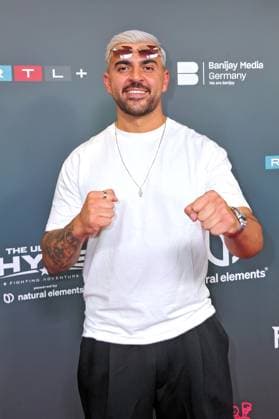 The Ultimate Hype Moumen Kam Naksh on the occasion of the martial arts event The Ultimate Hype on 04 10 2025 in the Rudolf Weber Arena Oberhausen 20251004MWI088914