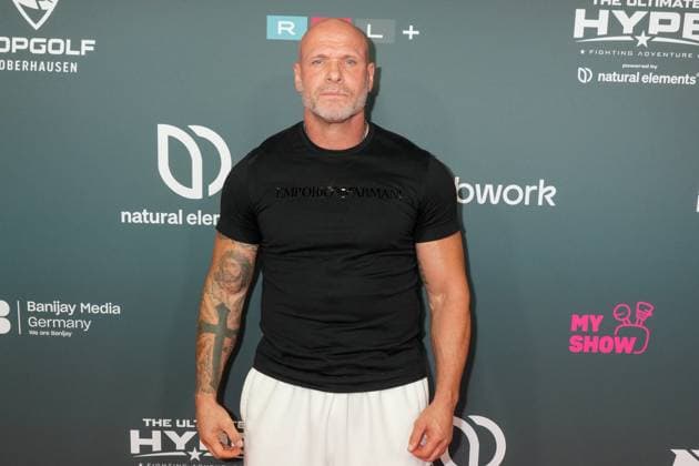 The Ultimate HYPE in Oberhausen Thorsten Legat at the boxing event The Ultimate HYPE in the Rudolf Weber Arena Oberhausen on October 4, 2025 Oberhausen Rudolf Weber Arena North Rhine-Westphalia