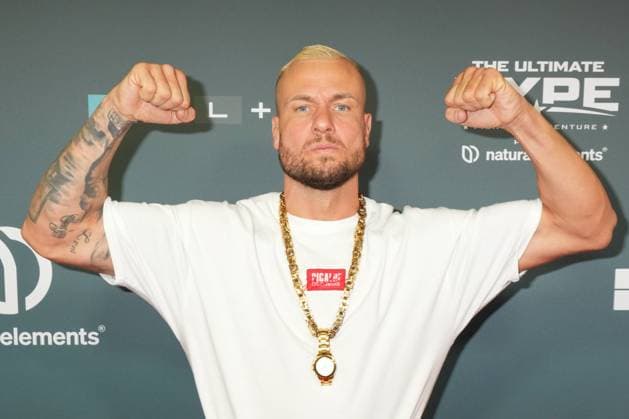 The Ultimate HYPE in Oberhausen Eric Sindermann at the boxing event The Ultimate HYPE in the Rudolf Weber Arena Oberhausen on October 4, 2025 Oberhausen Rudolf Weber Arena Nordrhein Westfalen