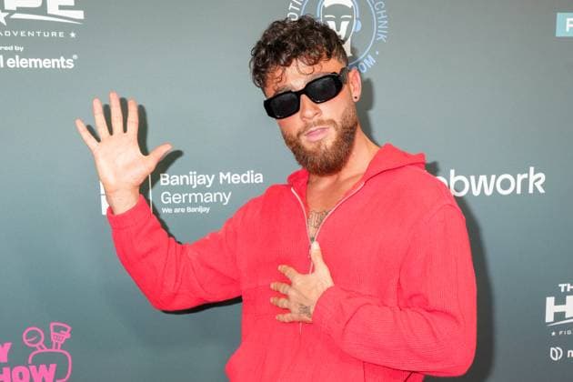 The Ultimate HYPE in Oberhausen Umut Tekin at the boxing event The Ultimate HYPE in the Rudolf Weber Arena Oberhausen on October 4, 2025 Oberhausen Rudolf Weber Arena Nordrhein Westfalen
