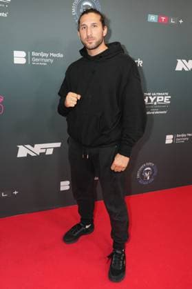 The Ultimate HYPE in Oberhausen Adriano Salvaggio at the boxing event The Ultimate HYPE in the Rudolf Weber Arena Oberhausen on October 4, 2025 Oberhausen Rudolf Weber Arena North Rhine-Westphalia