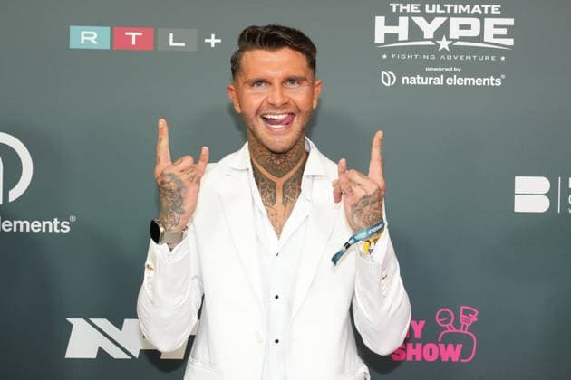 The Ultimate HYPE in Oberhausen Kevin flocke Platzer at the boxing event The Ultimate HYPE in the Rudolf Weber Arena Oberhausen on October 4, 2025 Oberhausen Rudolf Weber Arena Nordrhein Westfalen