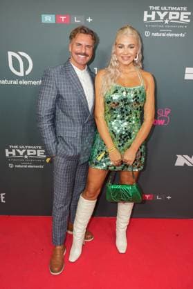 The Ultimate HYPE in Oberhausen Sandra Sascha Czok at the boxing event The Ultimate HYPE in the Rudolf Weber Arena Oberhausen on October 4, 2025 Oberhausen Rudolf Weber Arena Nordrhein Westfalen