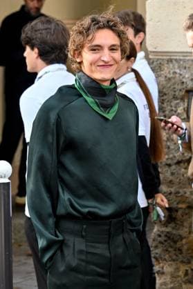 PFW Lacoste Outside Arrivals Vassili Schneider arriving at Lacoste show during Paris Fashion Week in Paris, France on October 5, 2025. Photo by Julien Reynaud APS-Medias ABACAPRESS.COM Paris France  Copyright: xReynaudxJulien APS-Medias ABACAx