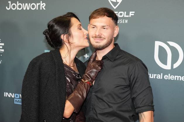 The Ultimate HYPE in Oberhausen Anastasiya and her new boyfriend Patrick Herbach at the boxing event The Ultimate HYPE in the Rudolf Weber Arena Oberhausen on October 4, 2025 Oberhausen Rudolf Weber Arena Nordrhein Westfalen
