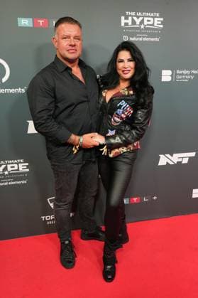The Ultimate HYPE in Oberhausen Iris Klein Stefan Braun at the boxing event The Ultimate HYPE in the Rudolf Weber Arena Oberhausen on October 4, 2025 Oberhausen Rudolf Weber Arena North Rhine-Westphalia