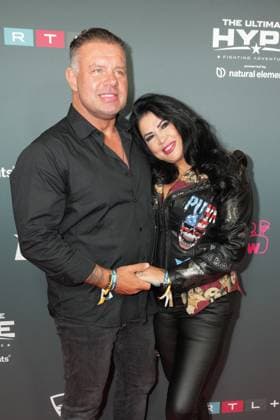 The Ultimate HYPE in Oberhausen Iris Klein Stefan Braun at the boxing event The Ultimate HYPE in the Rudolf Weber Arena Oberhausen on October 4, 2025 Oberhausen Rudolf Weber Arena North Rhine-Westphalia