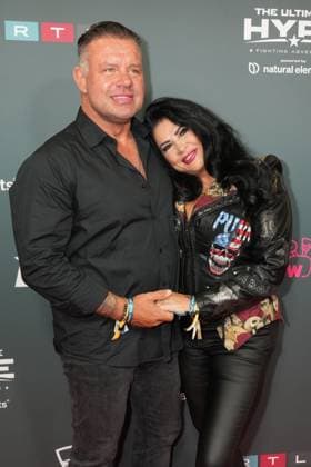 The Ultimate HYPE in Oberhausen Iris Klein Stefan Braun at the boxing event The Ultimate HYPE in the Rudolf Weber Arena Oberhausen on October 4, 2025 Oberhausen Rudolf Weber Arena North Rhine-Westphalia