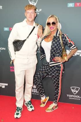 The Ultimate HYPE in Oberhausen Gina Lisa Lohfink at the boxing event The Ultimate HYPE in the Rudolf Weber Arena Oberhausen on October 4, 2025 Oberhausen Rudolf Weber Arena Nordrhein Westfalen