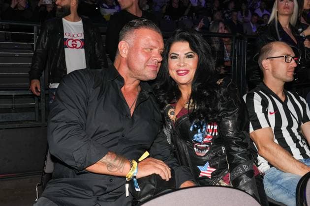 The Ultimate HYPE in Oberhausen Iris Klein Stefan Braun at the boxing event The Ultimate HYPE in the Rudolf Weber Arena Oberhausen on October 4, 2025 Oberhausen Rudolf Weber Arena North Rhine-Westphalia