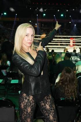 The Ultimate HYPE in Oberhausen Michelle Monballijn at the boxing event The Ultimate HYPE in the Rudolf Weber Arena Oberhausen on October 4, 2025 Oberhausen Rudolf Weber Arena North Rhine-Westphalia