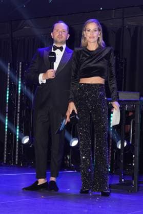 The Ultimate HYPE in Oberhausen Mitja Lafere and Charlotte WuÌˆrdig at the boxing event The Ultimate HYPE in the Rudolf Weber Arena Oberhausen on October 4, 2025 Oberhausen Rudolf Weber Arena North Rhine-Westphalia