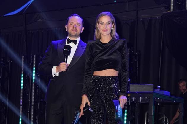 The Ultimate HYPE in Oberhausen Mitja Lafere and Charlotte WuÌˆrdig at the boxing event The Ultimate HYPE in the Rudolf Weber Arena Oberhausen on October 4, 2025 Oberhausen Rudolf Weber Arena North Rhine-Westphalia