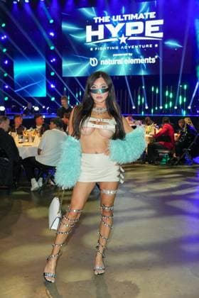 The Ultimate HYPE in Oberhausen Kyoko Li at the boxing event The Ultimate HYPE in the Rudolf Weber Arena Oberhausen on October 4, 2025 Oberhausen Rudolf Weber Arena North Rhine-Westphalia