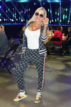 The Ultimate HYPE in Oberhausen Gina Lisa Lohfink at the boxing event The Ultimate HYPE in the Rudolf Weber Arena Oberhausen on October 4, 2025 Oberhausen Rudolf Weber Arena Nordrhein Westfalen