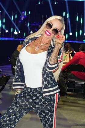 The Ultimate HYPE in Oberhausen Gina Lisa Lohfink at the boxing event The Ultimate HYPE in the Rudolf Weber Arena Oberhausen on October 4, 2025 Oberhausen Rudolf Weber Arena Nordrhein Westfalen