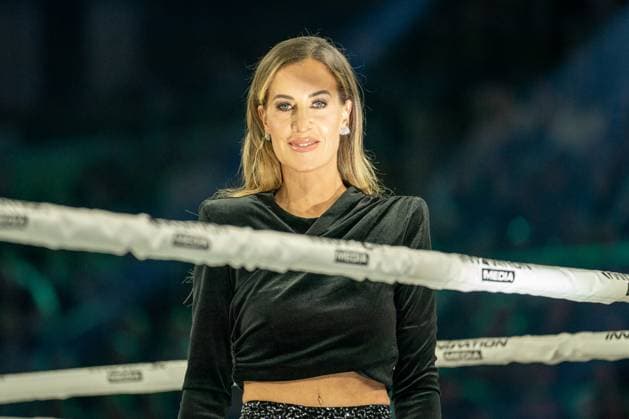 The Ultimate HYPE in Oberhausen Charlotte Wuˆrdig at the boxing event The Ultimate HYPE in the Rudolf Weber Arena Oberhausen on October 4, 2025 Oberhausen Rudolf Weber Arena North Rhine-Westphalia