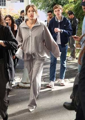 Adèle Exarchopoulos exits the Lacoste Womenswear Collection Prêt à Porter Printemps Eté 2026 show as part of Paris Fashion Week PFW , at the Lycée Carnot, in Paris, France, October 05, 2025 Denis Guignebourg Bestimage Exits Lacoste Womenswear Spring Summer 2026 show as part of Paris Fashion Week on October 05, 2025 in Paris, France Paris France  Copyright: xDenisxGuignebourgx xBestimagexDenisxGuignebourgx xBestimagex