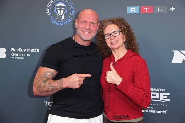 Thorsten Legat with wife Alexandra Legat THE ULTIMATE HYPE at the Rudolf Weber Arena in Oberhausen on 04 10 2025