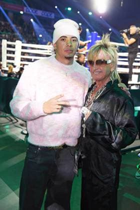 Bert Wollersheim with son Alain Wollersheim THE ULTIMATE HYPE at the Rudolf Weber Arena in Oberhausen on 04 10 2025