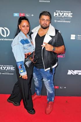 The Ultimate Hype Severino Seeger with girlfriend Nadine on the occasion of the martial arts event The Ultimate Hype on 04 10 2025 in the Rudolf Weber Arena Oberhausen 20251004MWI089629