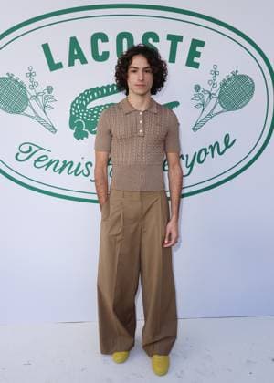 Sayyid El Alami au photocall du défilé Lacoste Collection Femme Prêt à Porter Printemps Eté 2026 lors de la Fashion Week de Paris PFW , au Lycée Carnot, à Paris, France, le 5 octobre 2025 Sam Delpech Bestimage Photocall Lacoste Womenswear Spring Summer 2026 show as part of Paris Fashion Week on October 05, 2025 in Paris, France Paris France  Copyright: xDenisxGuignebourgx xBestimagexDenisxGuignebourgx xBestimagex