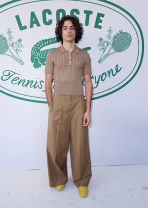 Sayyid El Alami au photocall du défilé Lacoste Collection Femme Prêt à Porter Printemps Eté 2026 lors de la Fashion Week de Paris PFW , au Lycée Carnot, à Paris, France, le 5 octobre 2025 Sam Delpech Bestimage Photocall Lacoste Womenswear Spring Summer 2026 show as part of Paris Fashion Week on October 05, 2025 in Paris, France Paris France  Copyright: xDenisxGuignebourgx xBestimagexDenisxGuignebourgx xBestimagex