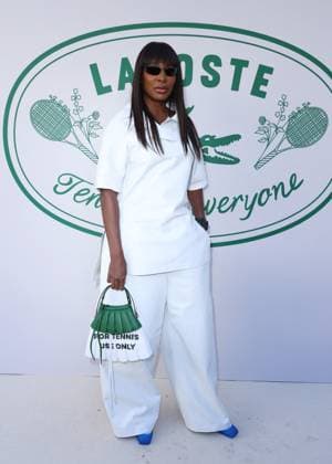 Venus Williams au photocall du défilé Lacoste Collection Femme Prêt à Porter Printemps Eté 2026 lors de la Fashion Week de Paris PFW , au Lycée Carnot, à Paris, France, le 5 octobre 2025 Sam Delpech Bestimage Photocall Lacoste Womenswear Spring Summer 2026 show as part of Paris Fashion Week on October 05, 2025 in Paris, France Paris France  Copyright: xDenisxGuignebourgx xBestimagexDenisxGuignebourgx xBestimagex