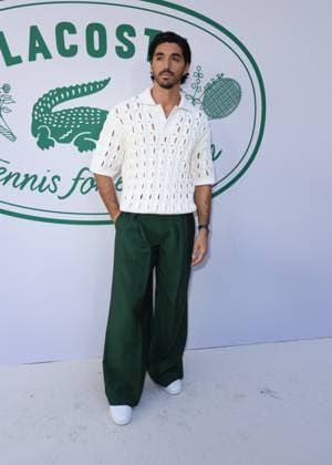 Taylor Zakhar Perez at the photocall of the Lacoste Womenswear Collection Prêt à Porter Printemps Eté 2026 show as part of Paris Fashion Week PFW , at Lycée Carnot, in Paris, France, October 05, 2025 Sam Delpech Bestimage Photocall Lacoste Womenswear Spring Summer 2026 show as part of Paris Fashion Week on October 05, 2025 in Paris, France Paris France  Copyright: xDenisxGuignebourgx xBestimagexDenisxGuignebourgx xBestimagex