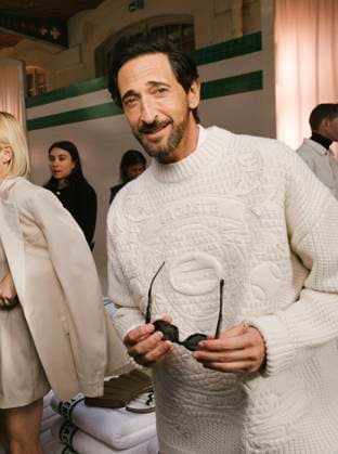 Adrien Brody at Lacoste Fashion Show Ready to Wear Collection Spring Summer 2026 during Paris Fashion Week PFW , October 5, 2026 ? Sam Delpech Bestimage Adrien Brody at Lacoste Fashion Show Ready to Wear Collection Spring Summer 2026 during Paris Fashion Week on 5, October, 2026 Paris France  Copyright: xSamxDelpechx xBestimagexSamxDelpechx xBestimagex