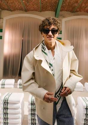 Gavin Casalegno at Lacoste Fashion Show Ready to Wear Collection Spring Summer 2026 during Paris Fashion Week PFW , October 5, 2026 ? Sam Delpech Bestimage Gavin Casalegno at Lacoste Fashion Show Ready to Wear Collection Spring Summer 2026 during Paris Fashion Week on 5, October, 2026 at Messika Fashion Show Ready to Wear Collection Spring Summer 2026 during Paris Fashion Week PFW , October 3, 2026 Paris France  Copyright: xSamxDelpechx xBestimagexSamxDelpechx xBestimagex