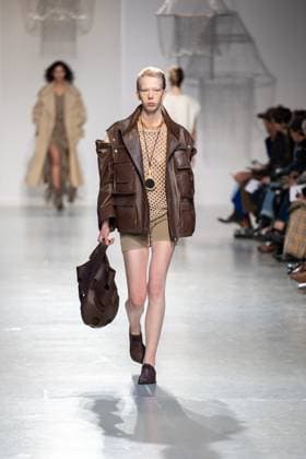 Runway Niccolo Pasqualetti Womenswear - PFW A model mannequin walks the runway during the Niccolò Pasqualetti Womenswear Spring Summer 2026 show as part of Paris Fashion Week on October 5, 2025 in Paris, France. Photo by Alexis Jumeau ABACAPRESS.COM Paris France  Copyright: xJumeauxAlexis ABACAx