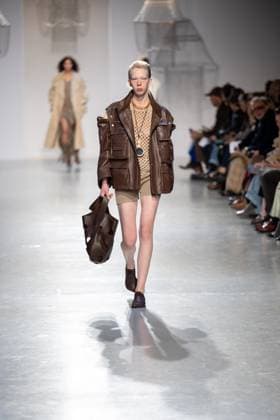 Runway Niccolo Pasqualetti Womenswear - PFW A model mannequin walks the runway during the Niccolò Pasqualetti Womenswear Spring Summer 2026 show as part of Paris Fashion Week on October 5, 2025 in Paris, France. Photo by Alexis Jumeau ABACAPRESS.COM Paris France  Copyright: xJumeauxAlexis ABACAx