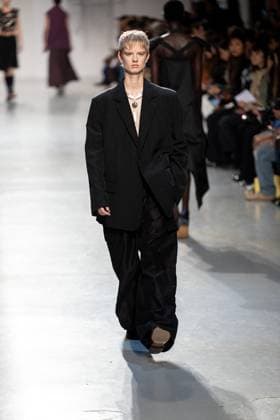 Runway Niccolo Pasqualetti Womenswear - PFW A model mannequin walks the runway during the Niccolò Pasqualetti Womenswear Spring Summer 2026 show as part of Paris Fashion Week on October 5, 2025 in Paris, France. Photo by Alexis Jumeau ABACAPRESS.COM Paris France  Copyright: xJumeauxAlexis ABACAx