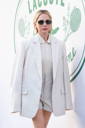PFW Lacoste Photocall Michelle Williams attending the Lacoste Womenswear Spring Summer 2026 show as part of Paris Fashion Week in Paris, France on October 05, 2025. Photo by Aurore Marechal ABACAPRESS.COM Paris France  Copyright: xMarechalxAurore ABACAx