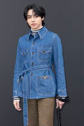 Peem Wasu - Photo Call of Valentino Fashion Show, Spring Summer 2026 Collection as part of Paris Fashion Week, France, October 5th 2025 Olivier Borde Bestimage Photo Call of Valentino Fashion Show, Spring Summer 2026 Collection as part of Paris Fashion Week, France, October 5th 2025 Paris France  Copyright: xOLIVIERxBORDEx xBESTIMAGExOLIVIERxBORDEx xBESTIMAGEx