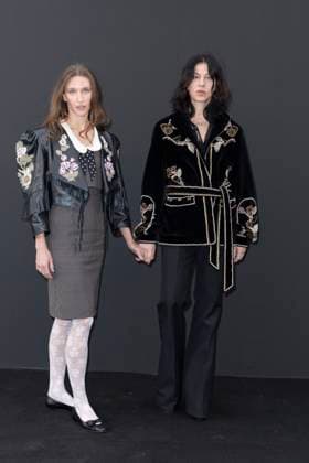 Devon Teuscher, Anne Imhof - Photo Call of Valentino Fashion Show, Spring Summer 2026 Collection as part of Paris Fashion Week, France, October 5th 2025 Olivier Borde Bestimage Photo Call of Valentino Fashion Show, Spring Summer 2026 Collection as part of Paris Fashion Week, France, October 5th 2025 Paris France  Copyright: xOLIVIERxBORDEx xBESTIMAGExOLIVIERxBORDEx xBESTIMAGEx
