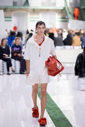 PFW - Lacoste Runway Models present creations by Lacoste for the Women Ready-to-wear Spring-Summer 2026 collection as part of the Paris Fashion Week, in Paris on October 5, 2025. Photo by Eliot Blondet ABACAPRESS.COM Paris France France  Copyright: xBlondetxEliot ABACAx