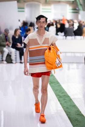 PFW - Lacoste Runway Models present creations by Lacoste for the Women Ready-to-wear Spring-Summer 2026 collection as part of the Paris Fashion Week, in Paris on October 5, 2025. Photo by Eliot Blondet ABACAPRESS.COM Paris France France  Copyright: xBlondetxEliot ABACAx