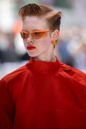 PFW - Lacoste Runway Models present creations by Lacoste for the Women Ready-to-wear Spring-Summer 2026 collection as part of the Paris Fashion Week, in Paris on October 5, 2025. Photo by Eliot Blondet ABACAPRESS.COM Paris France France  Copyright: xBlondetxEliot ABACAx