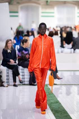 PFW - Lacoste Runway Models present creations by Lacoste for the Women Ready-to-wear Spring-Summer 2026 collection as part of the Paris Fashion Week, in Paris on October 5, 2025. Photo by Eliot Blondet ABACAPRESS.COM Paris France France  Copyright: xBlondetxEliot ABACAx