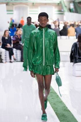 PFW - Lacoste Runway Models present creations by Lacoste for the Women Ready-to-wear Spring-Summer 2026 collection as part of the Paris Fashion Week, in Paris on October 5, 2025. Photo by Eliot Blondet ABACAPRESS.COM Paris France France  Copyright: xBlondetxEliot ABACAx