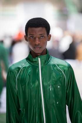 PFW - Lacoste Runway Models present creations by Lacoste for the Women Ready-to-wear Spring-Summer 2026 collection as part of the Paris Fashion Week, in Paris on October 5, 2025. Photo by Eliot Blondet ABACAPRESS.COM Paris France France  Copyright: xBlondetxEliot ABACAx