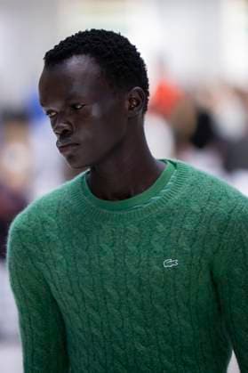 PFW - Lacoste Runway Models present creations by Lacoste for the Women Ready-to-wear Spring-Summer 2026 collection as part of the Paris Fashion Week, in Paris on October 5, 2025. Photo by Eliot Blondet ABACAPRESS.COM Paris France France  Copyright: xBlondetxEliot ABACAx