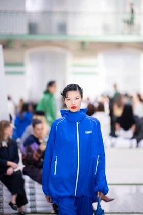 PFW - Lacoste Runway Models present creations by Lacoste for the Women Ready-to-wear Spring-Summer 2026 collection as part of the Paris Fashion Week, in Paris on October 5, 2025. Photo by Eliot Blondet ABACAPRESS.COM Paris France France  Copyright: xBlondetxEliot ABACAx